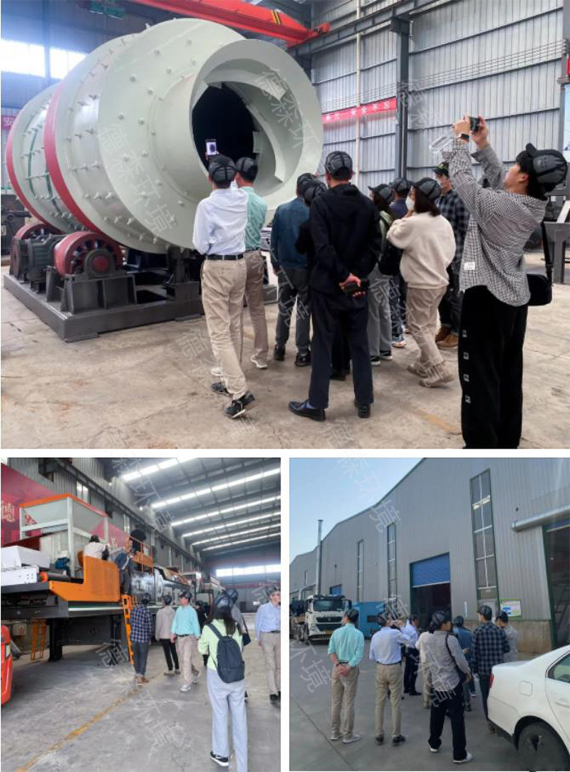 華中科技大學、中南大學一行蒞臨德森生產(chǎn)基地考察調(diào)研